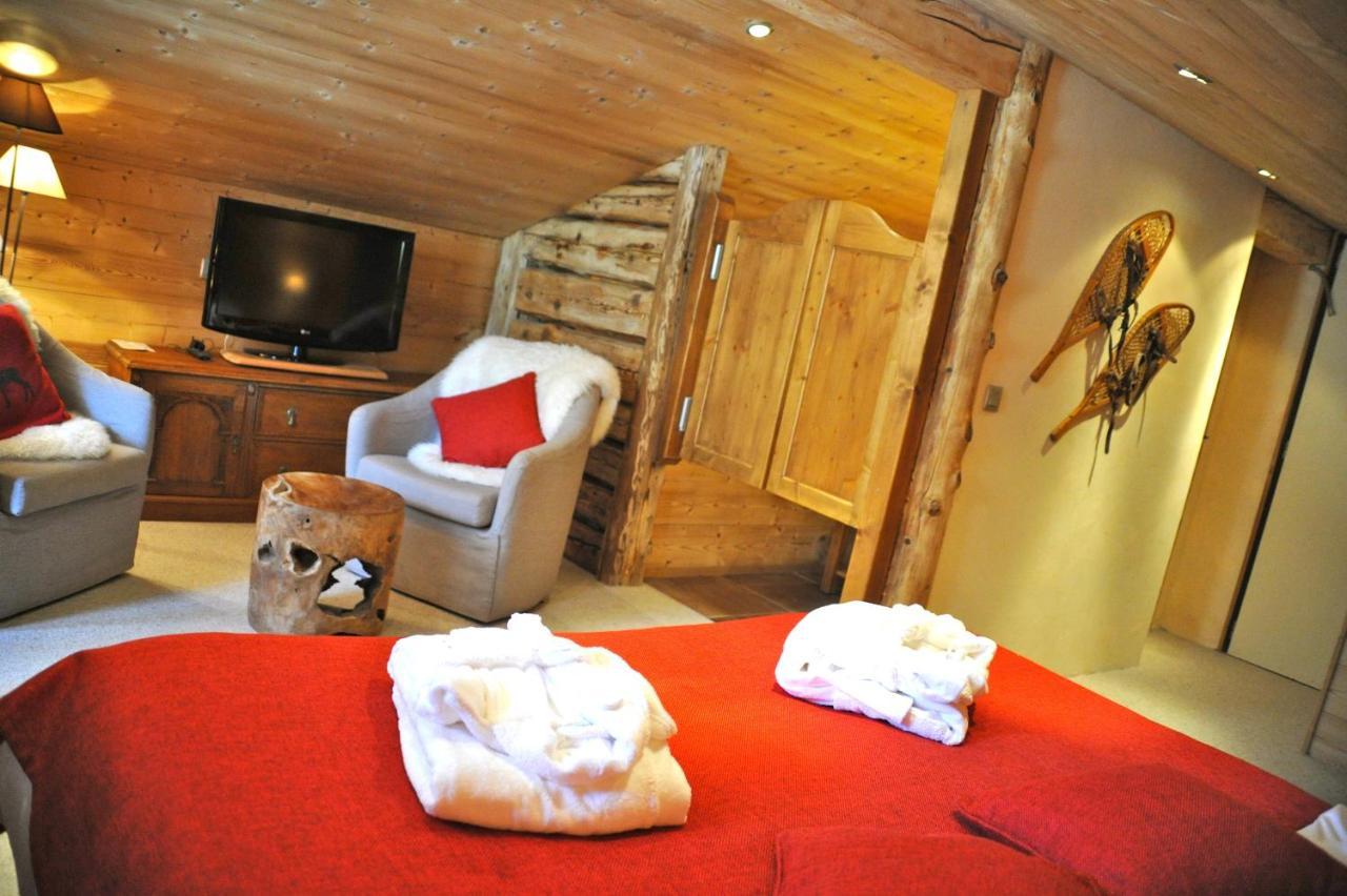 Hotel Chalet Alpage La Clusaz Luaran gambar